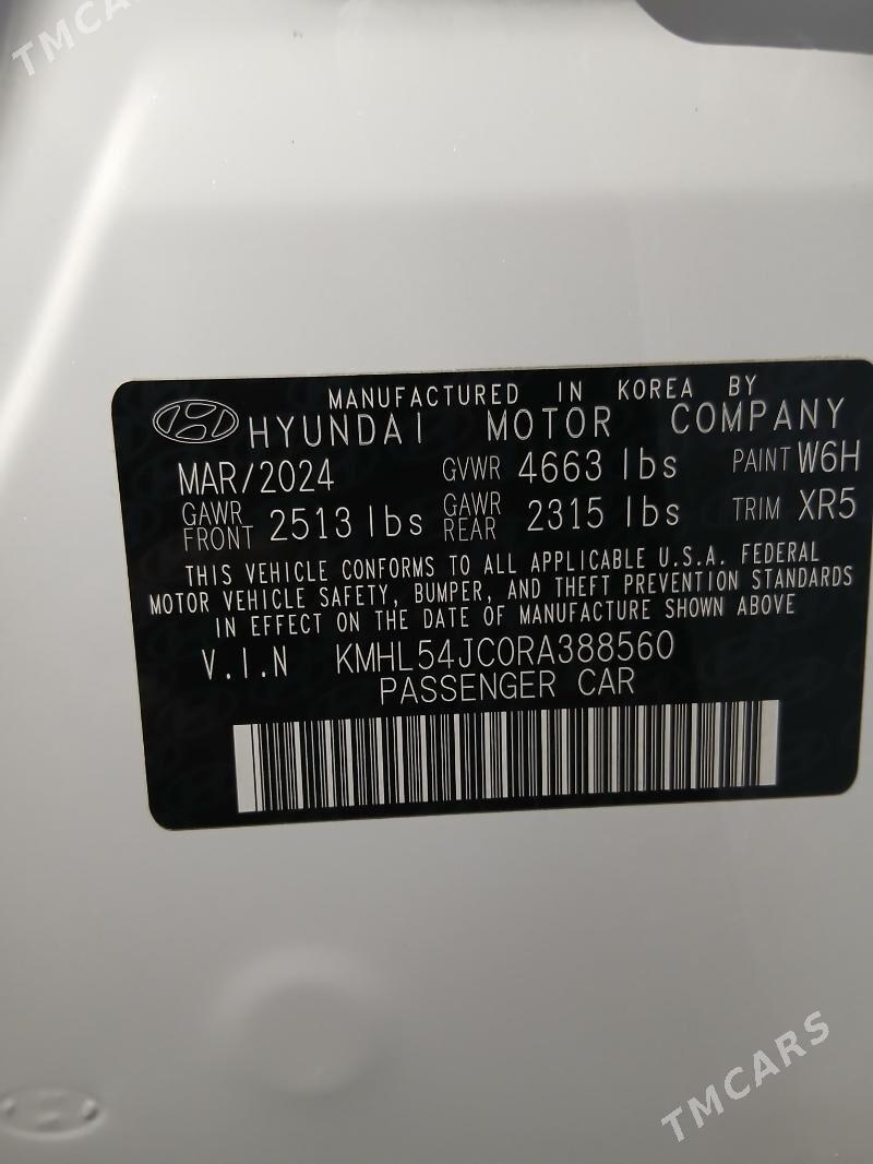 Hyundai Sonata 2024 - 532 000 TMT - Хитровка - img 8