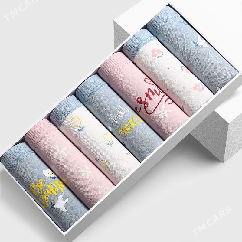 трусики недельки разные хлопок - Aşgabat - img 5