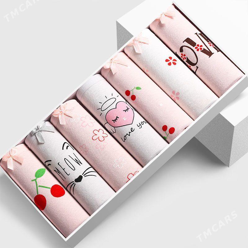 трусики недельки разные хлопок - Aşgabat - img 2