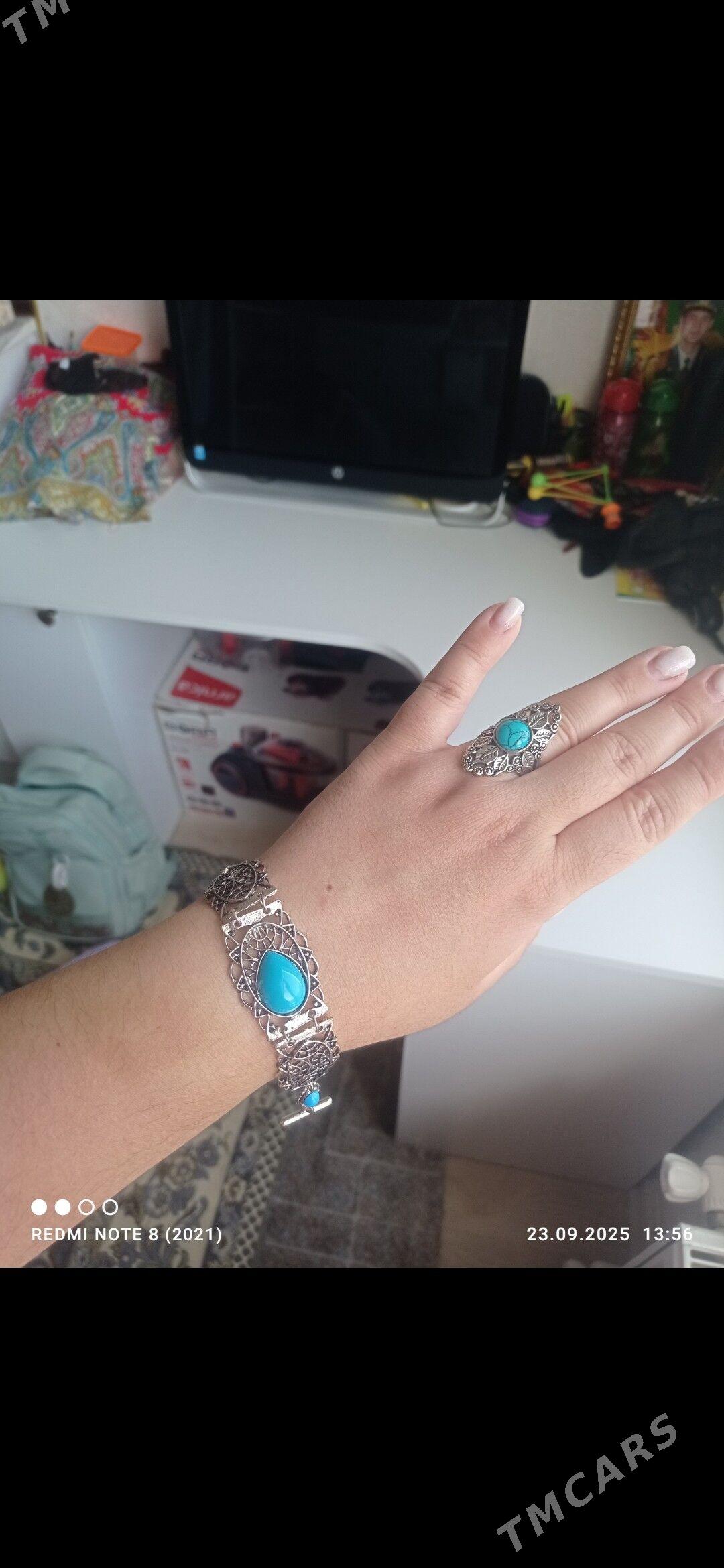 Bujuterya komplekt - Büzmeýin - img 2