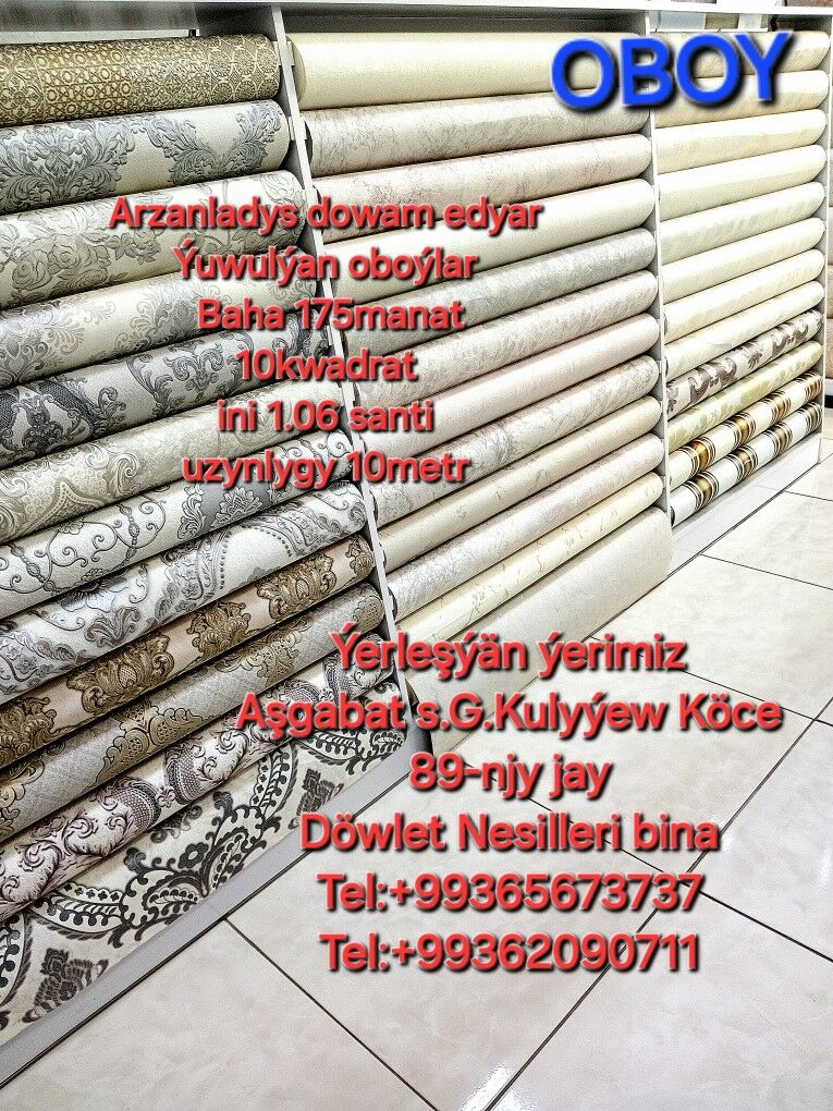 Oboý/Обои - G.Kuliýew köç. (Obýezdnoý) - img 10