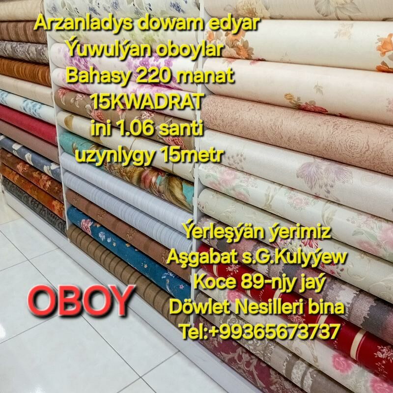 Oboý/Обои - G.Kuliýew köç. (Obýezdnoý) - img 8