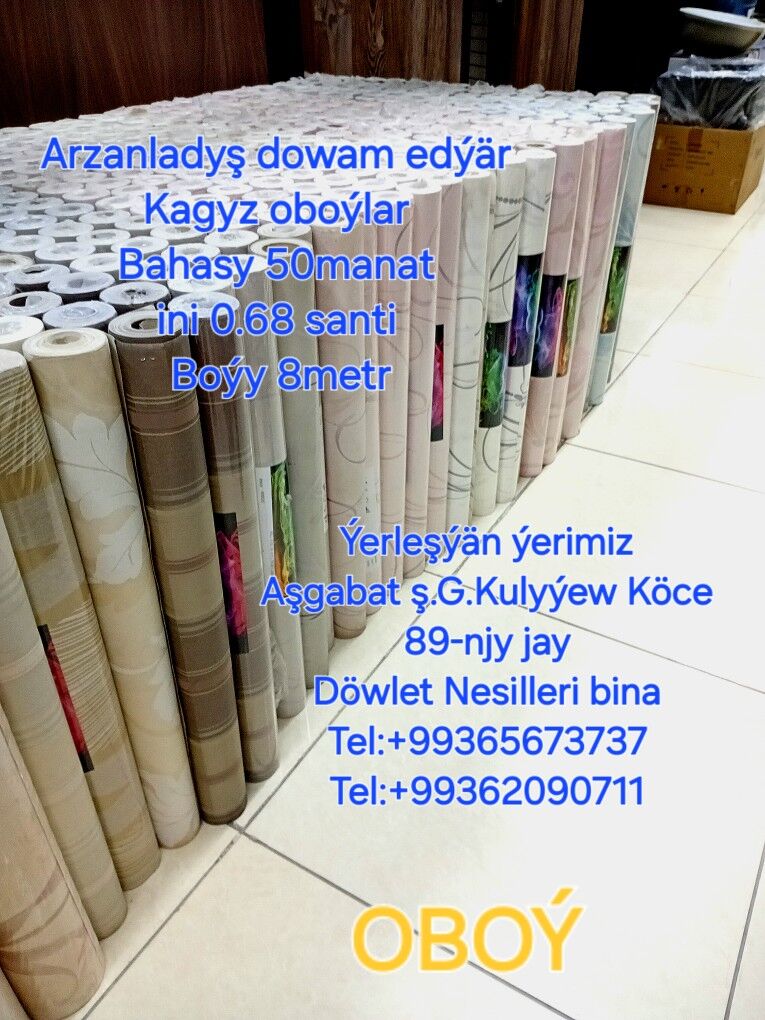 Oboý/Обои - G.Kuliýew köç. (Obýezdnoý) - img 10