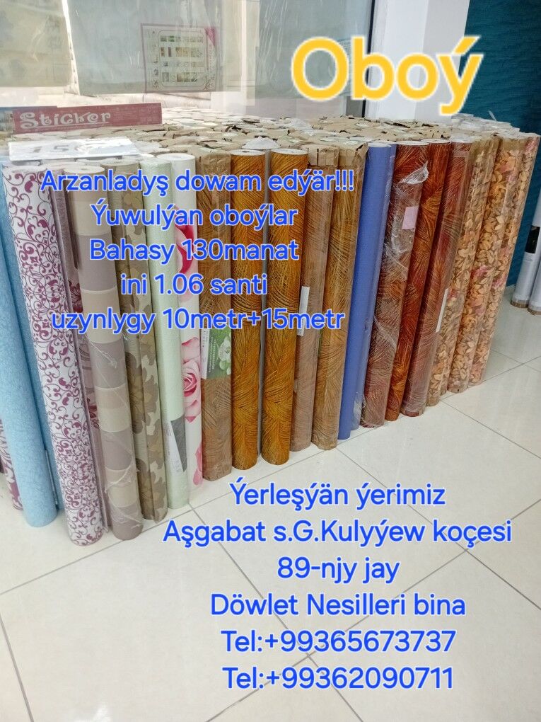 Oboý/Обои - G.Kuliýew köç. (Obýezdnoý) - img 9