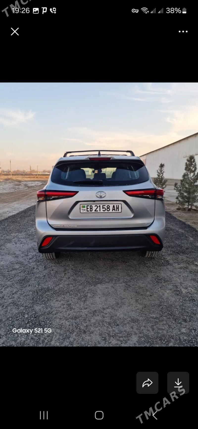 Toyota Highlander 2022 - 550 000 TMT - Теджен - img 2