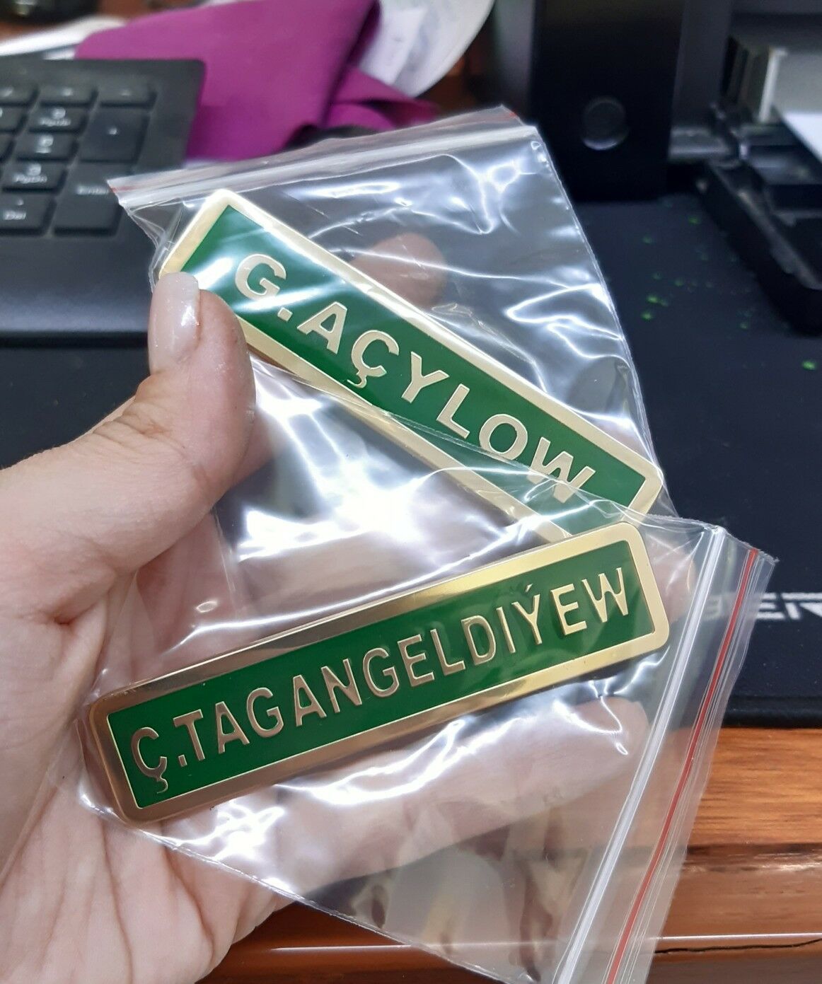 бирка,таркетка,медаль,бейджик - Aşgabat - img 2