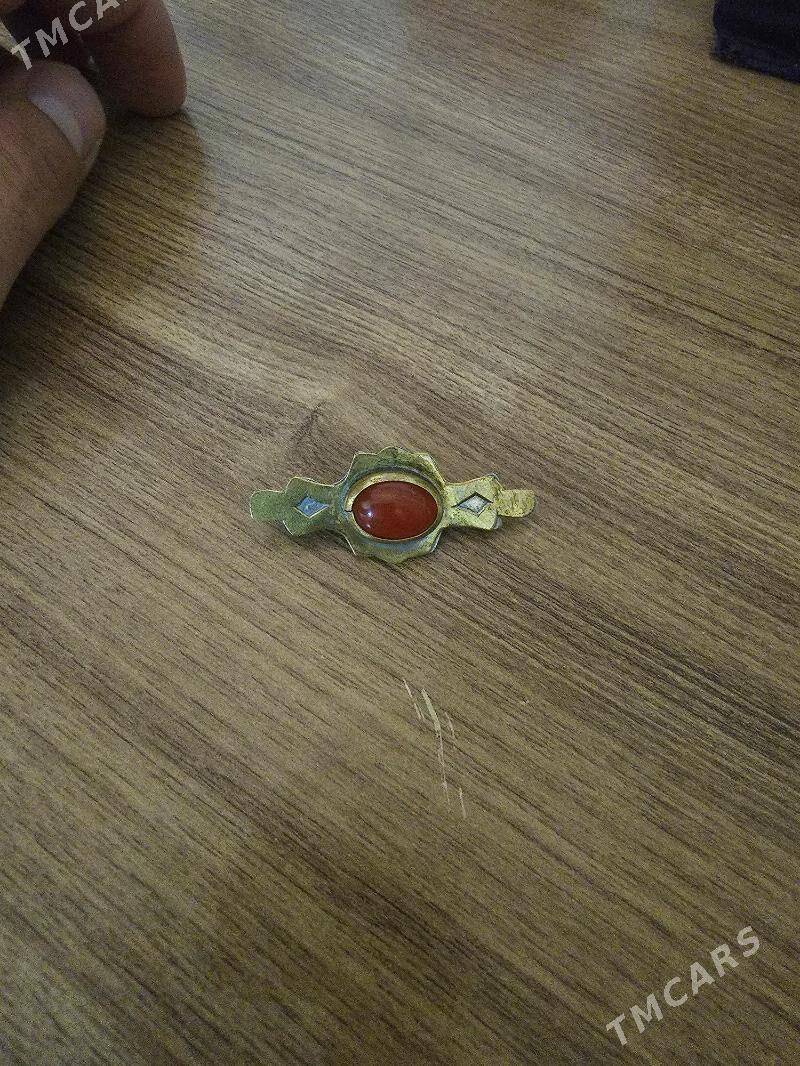 Gadymy kümüş broşka - Aşgabat - img 1