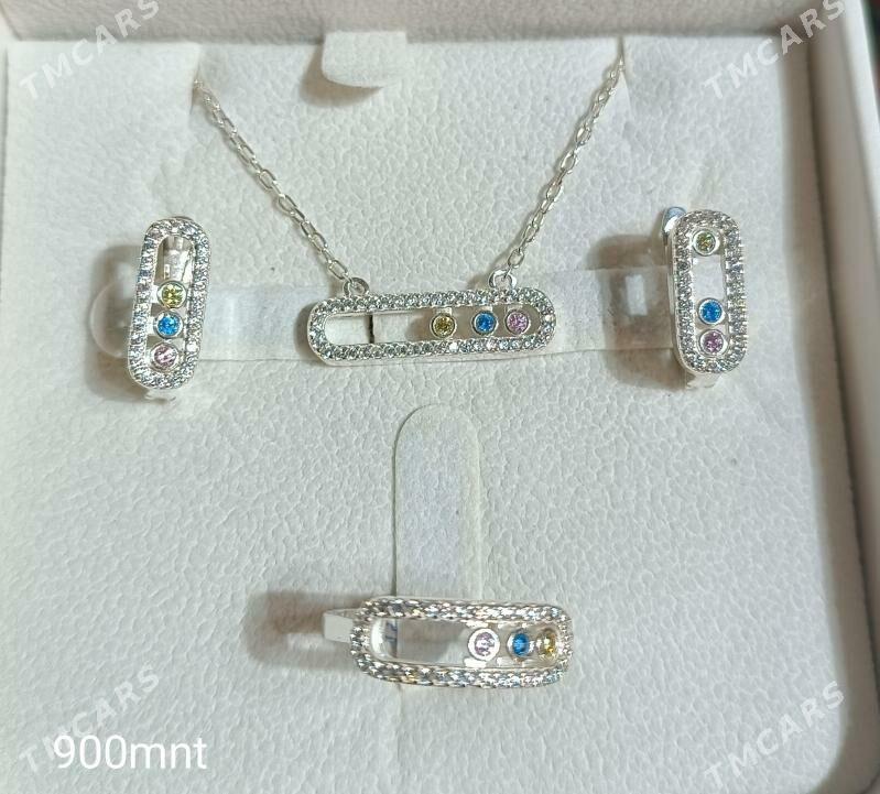 kümüş komplekt sepoçkasy - Ашхабад - img 3