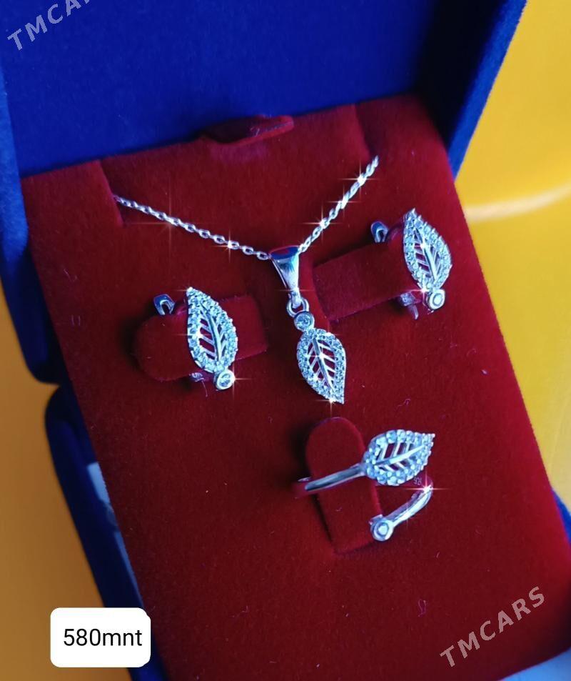 kümüş komplekt sepoçkasy - Ашхабад - img 1