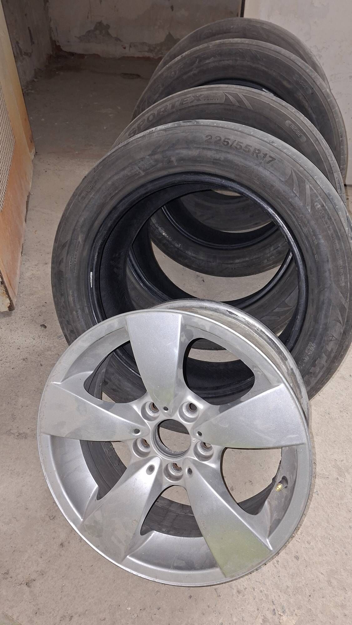 Teker 225.55.17 diska17 50 TMT - Туркменбаши - img 1