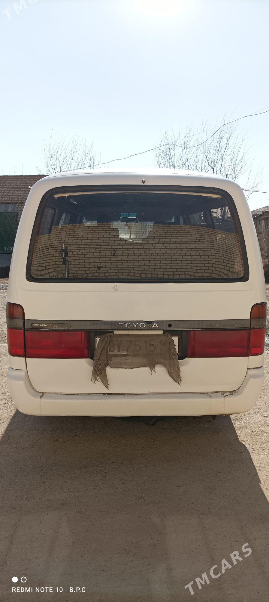 Toyota Hiace 1991 - 55 000 TMT - Мургап - img 4