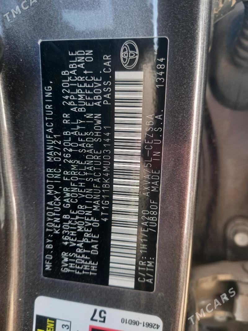 Toyota Camry 2021 - 277 000 TMT - Mary - img 5