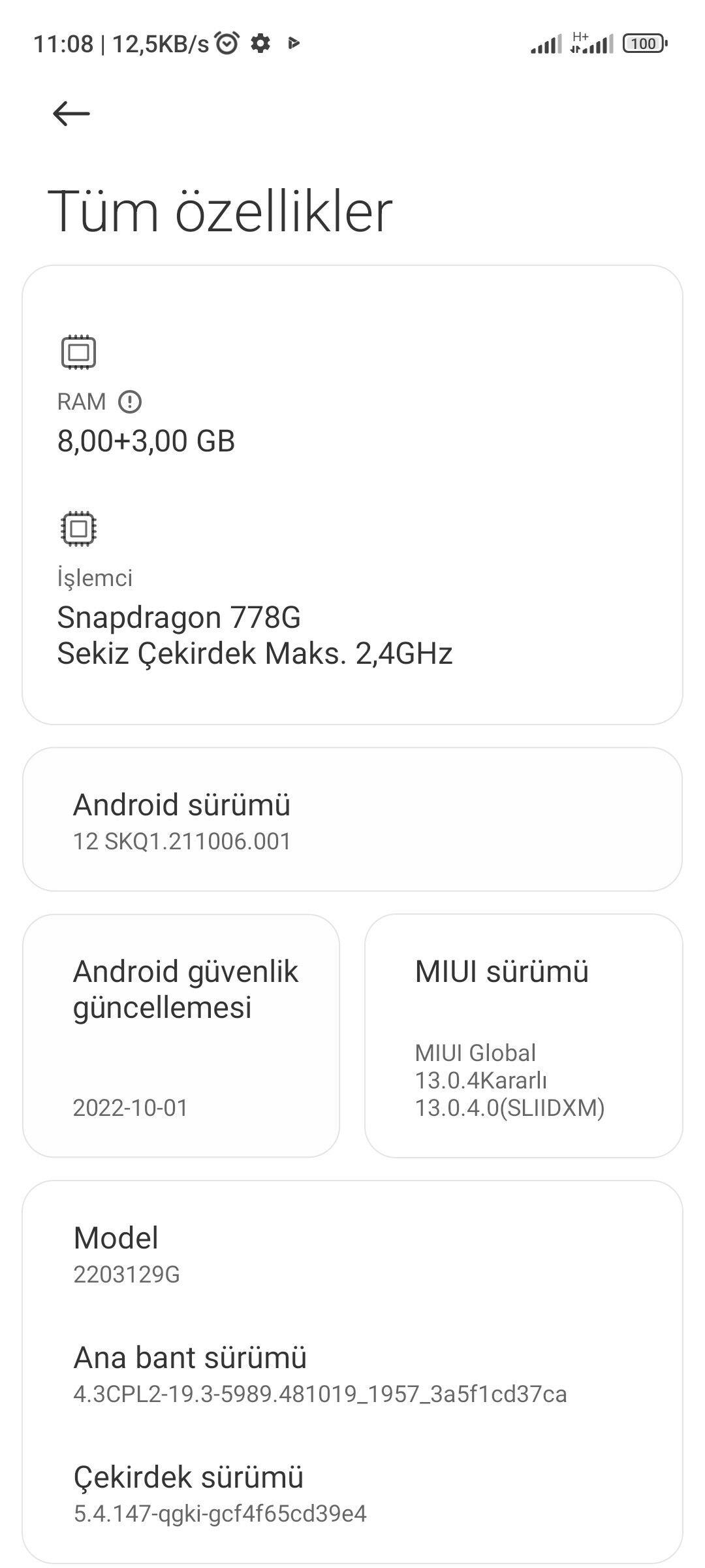 mi12 lite 5g 8.256 - Теджен - img 4