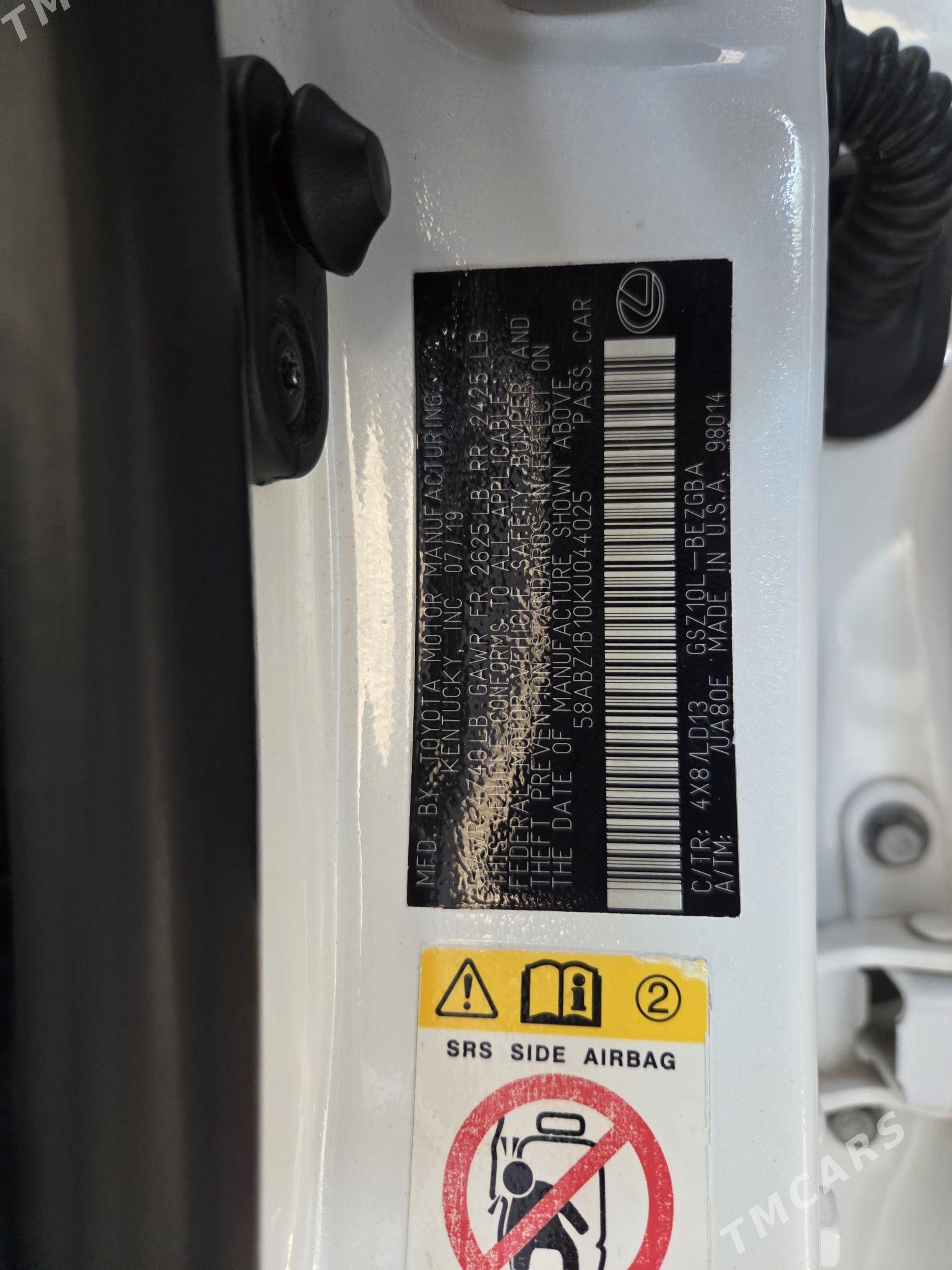 Lexus ES 350 2019 - 460 000 TMT - Çoganly - img 9