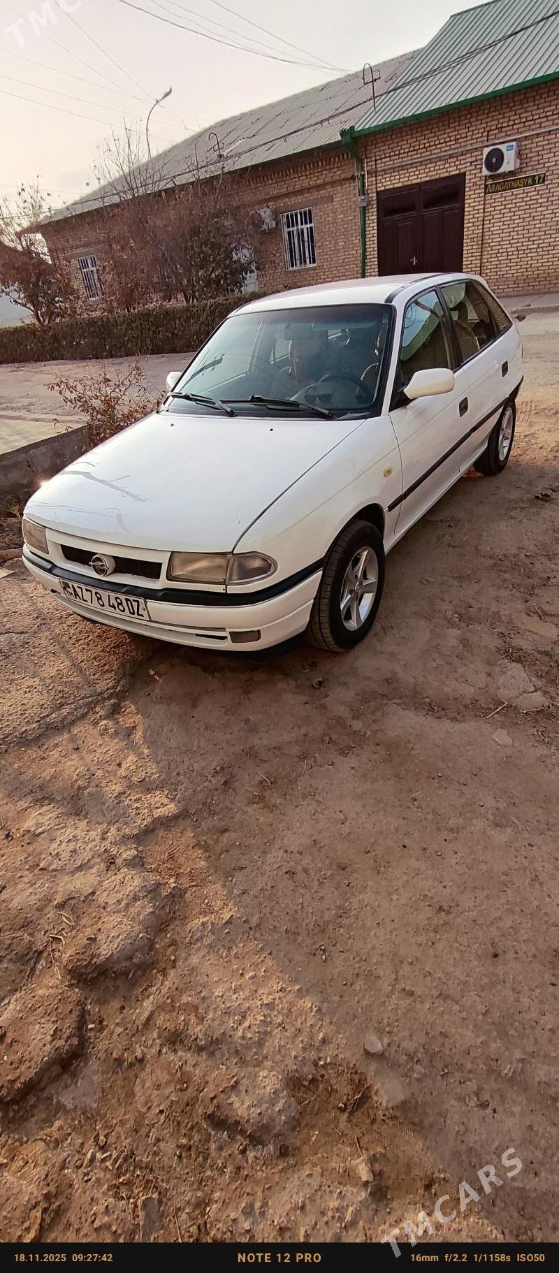 Opel Astra 1993 - 50 000 TMT - Шабатский этрап - img 4