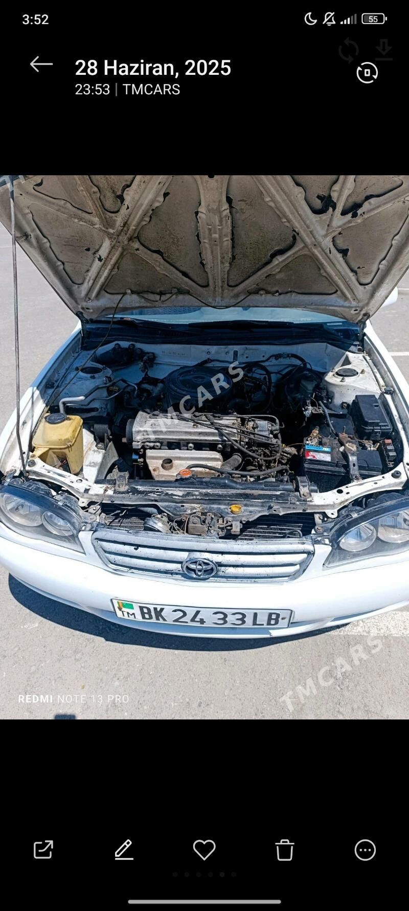 Toyota Corolla 1999 - 50 000 TMT - Туркменабат - img 5