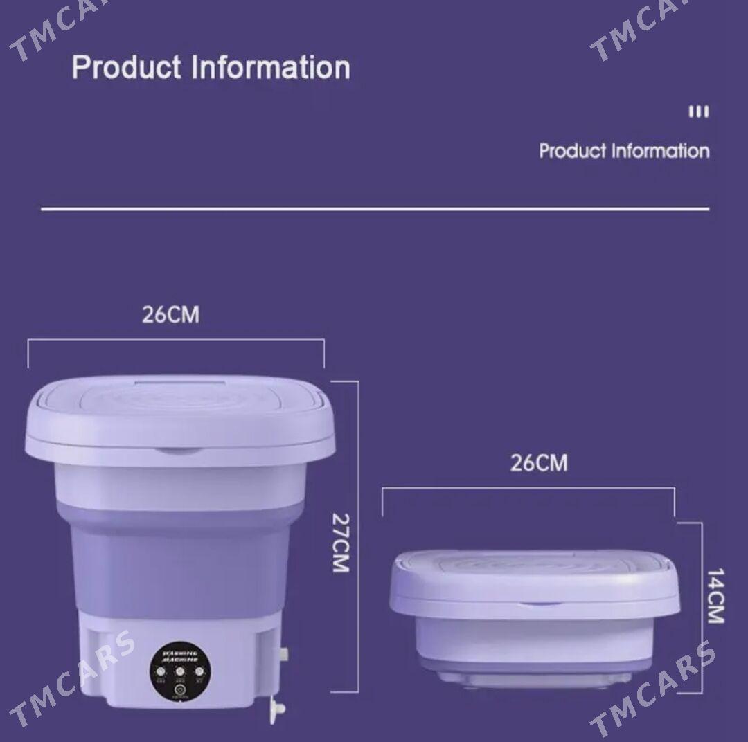 Мини стиральная kiçi kir maşyn - Ашхабад - img 4