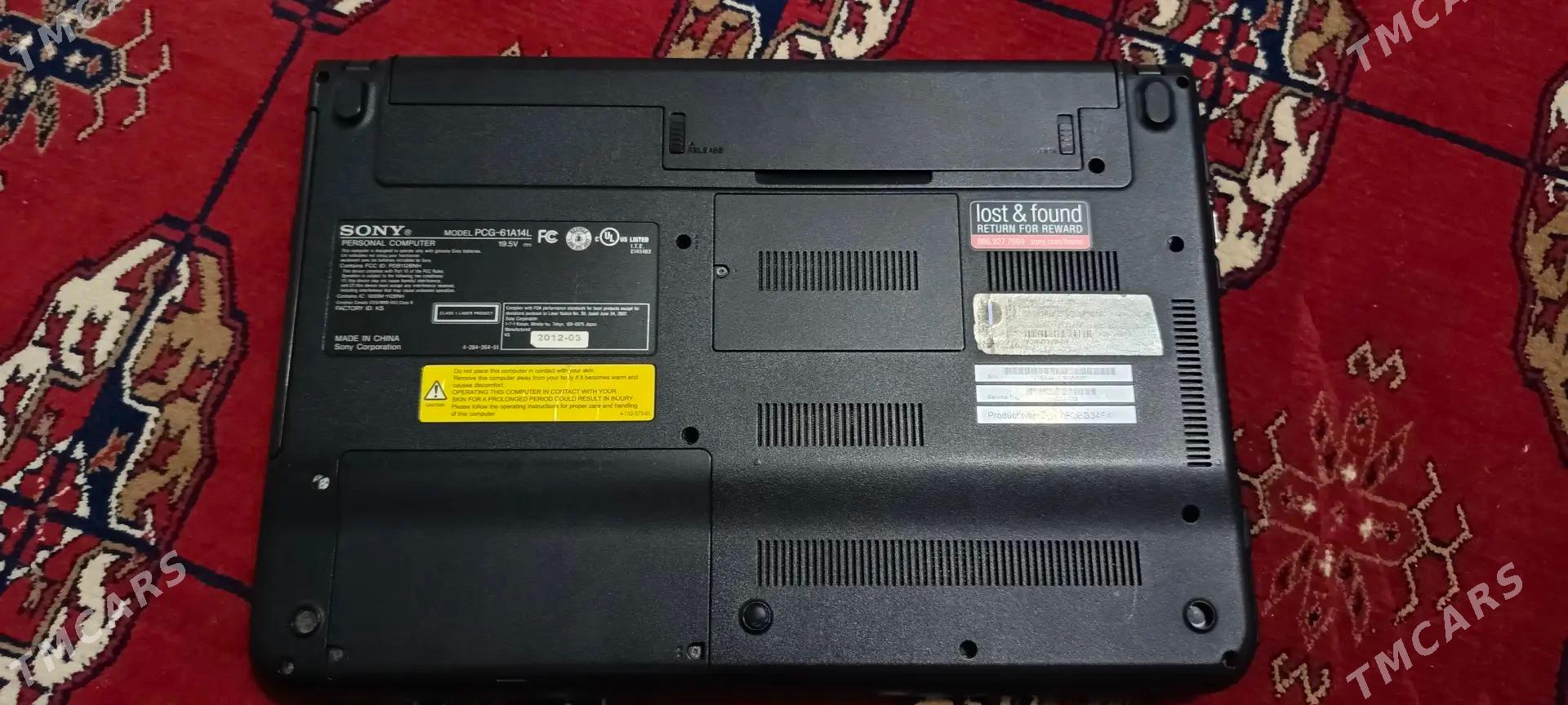 Noutbuk Sonyvaio i5 - Ашхабад - img 4