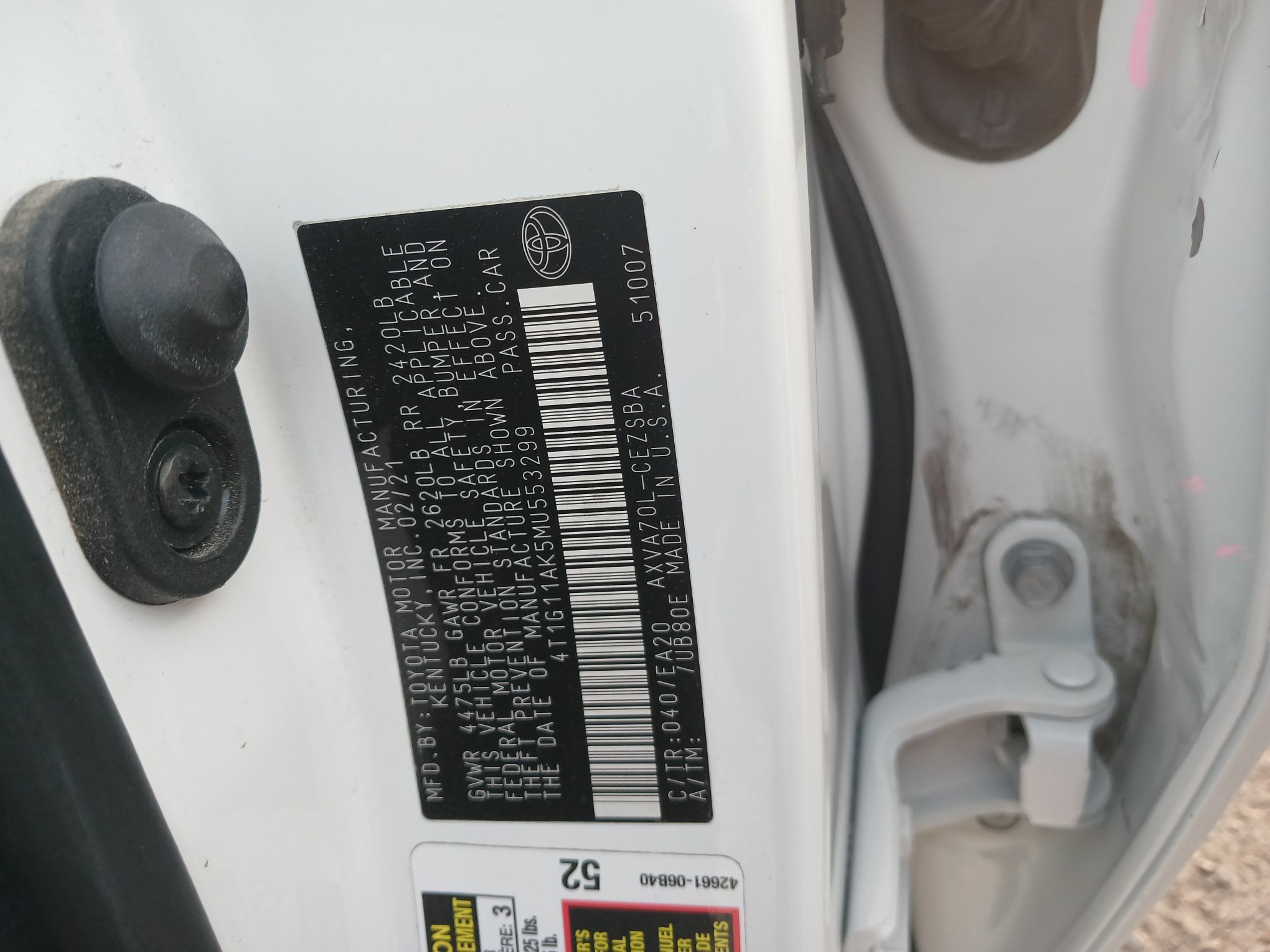 Toyota Camry 2022 - 360 000 TMT - 30 mkr - img 4