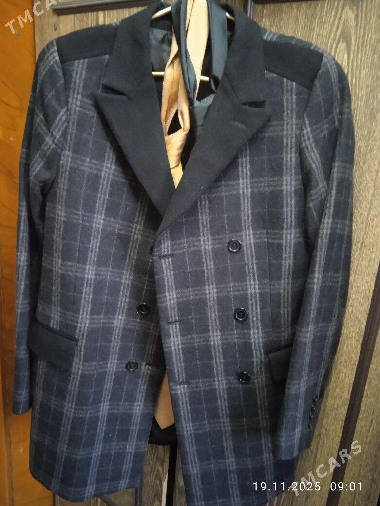 пальто мужское, чёрное - Балканабат - img 4