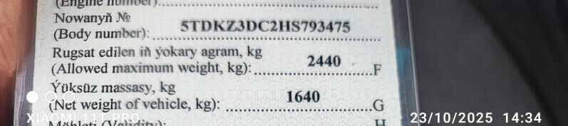 Toyota Sienna 2017 - 360 000 TMT - Köneürgenç - img 8