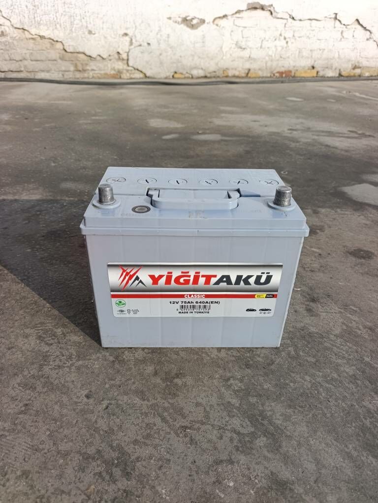 75 ah yiğit akü akkumlyator 600 TMT - Türkmenabat - img 3