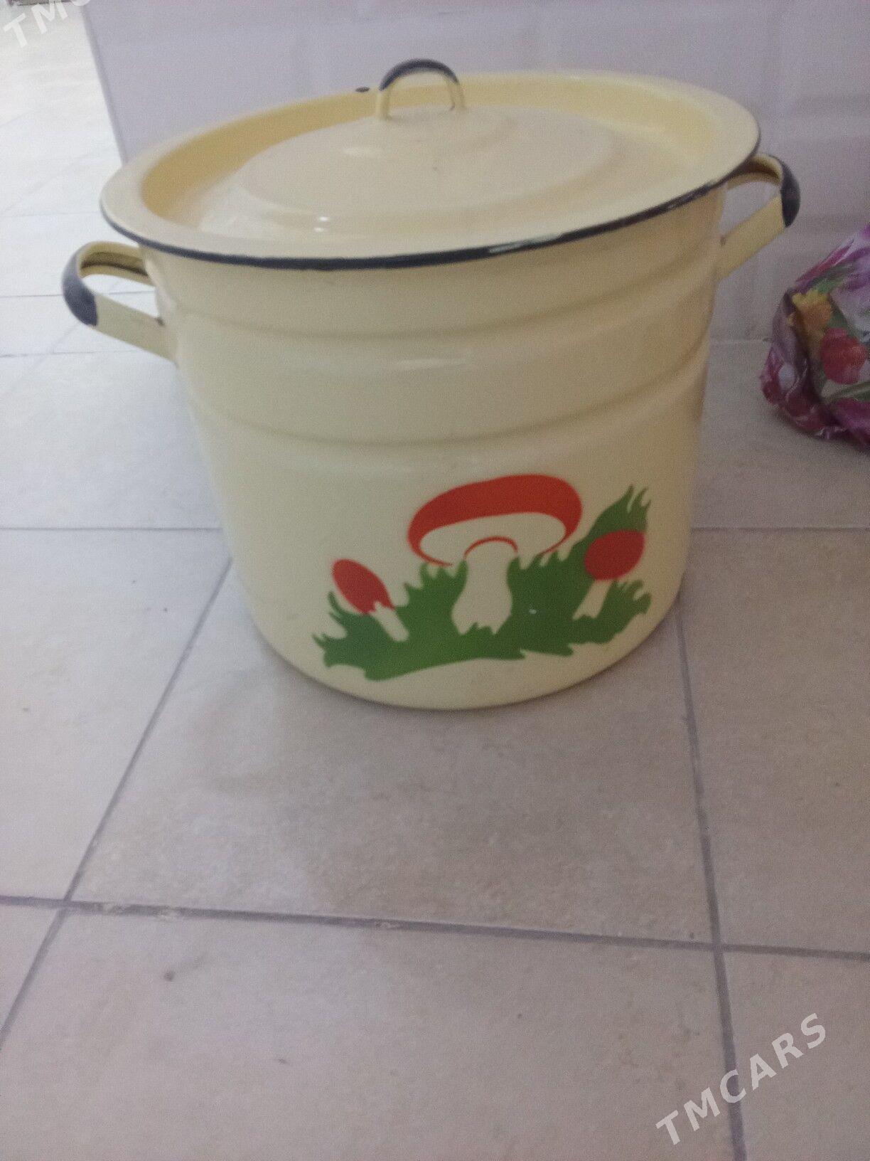 20 litirlik syrçaly kostryul - ул. Подвойского (Битарап Туркменистан шаёлы) - img 3