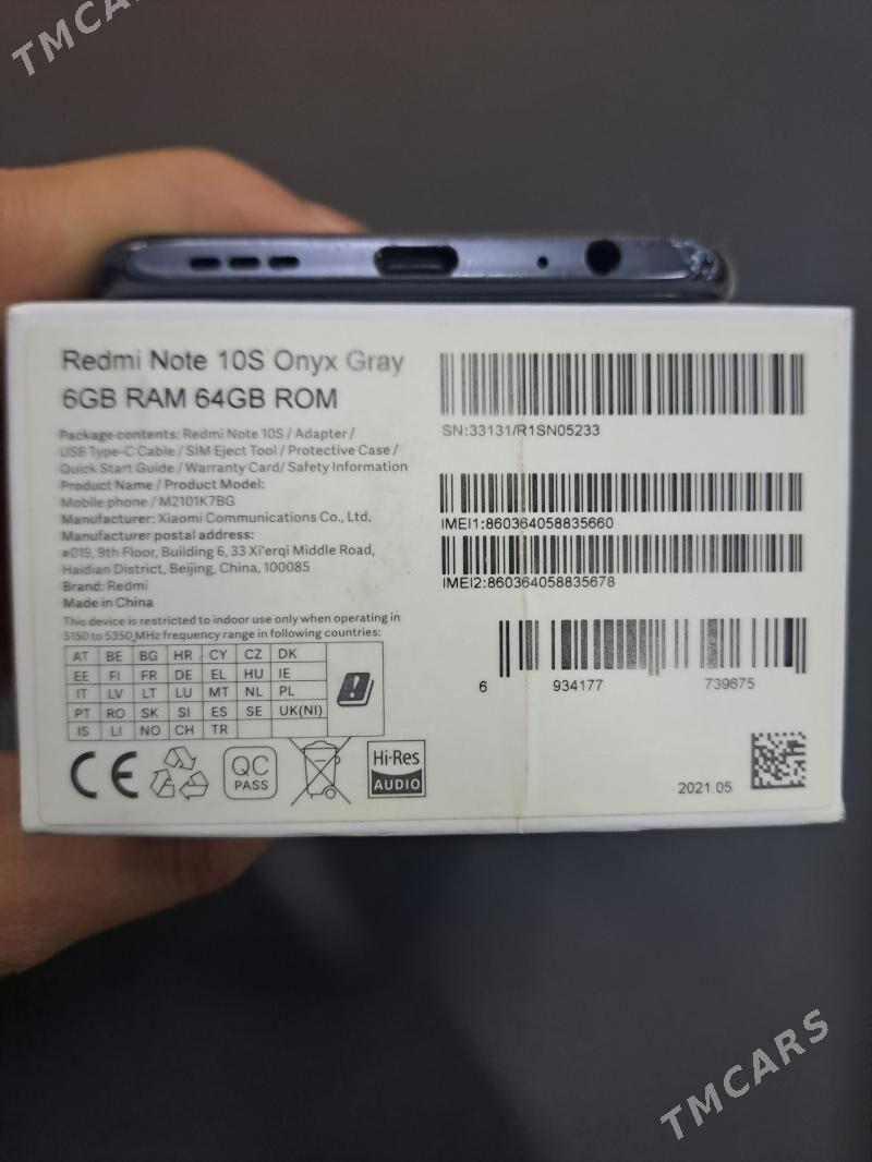 Redmi Not 10s 6/64 - Ашхабад - img 4