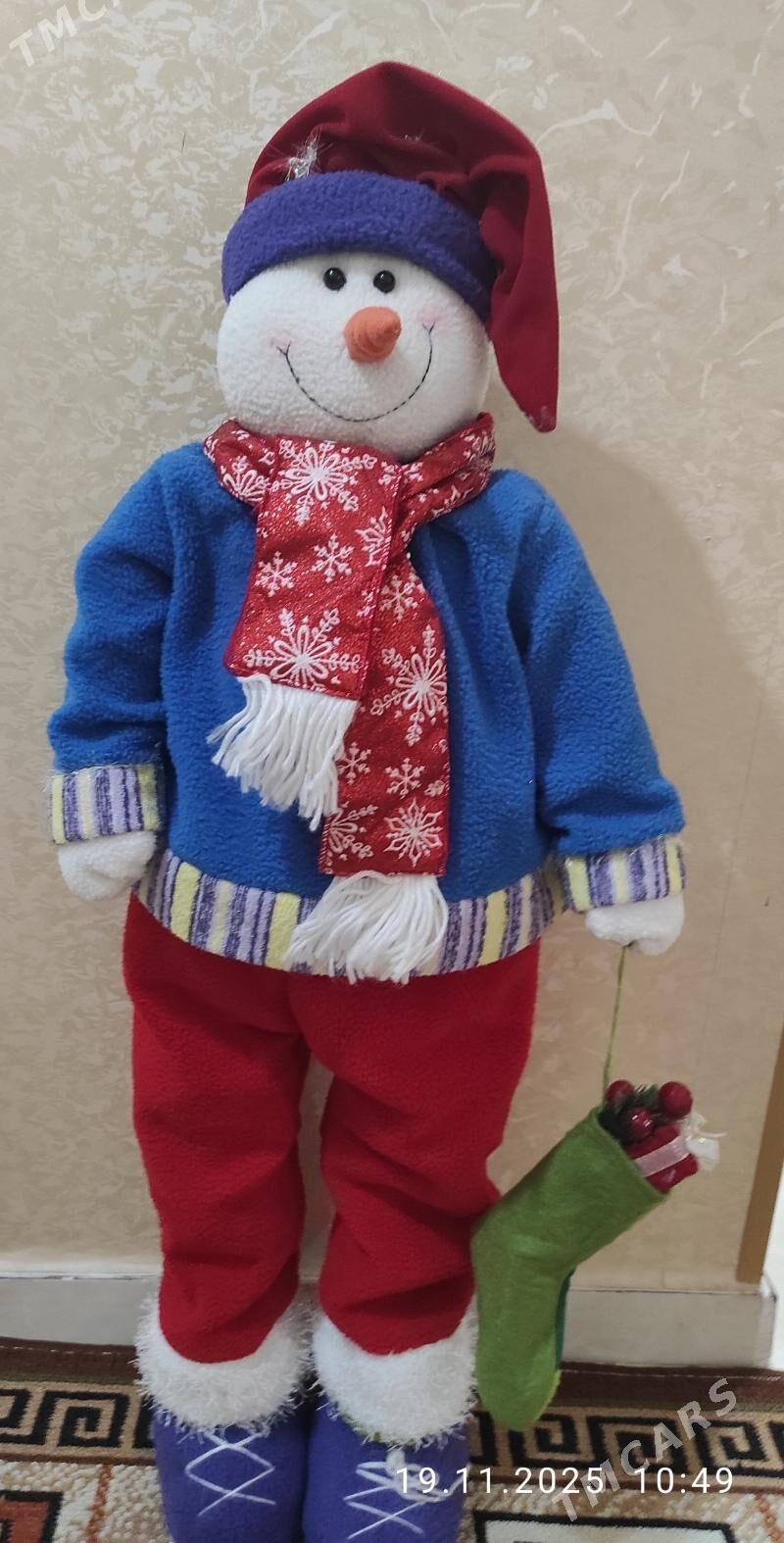 снеговик  высота 85 см - Ашхабад - img 2
