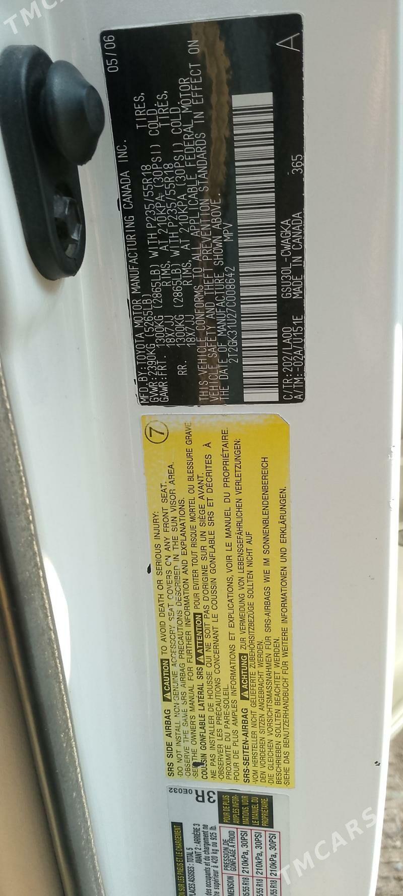 Lexus RX 350 2006 - 300 000 TMT - Гороглы (Тагта) - img 3