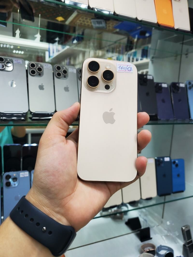 iphone 16 pro 100% 128gb - Торговый центр "15 лет Независимости" - img 1