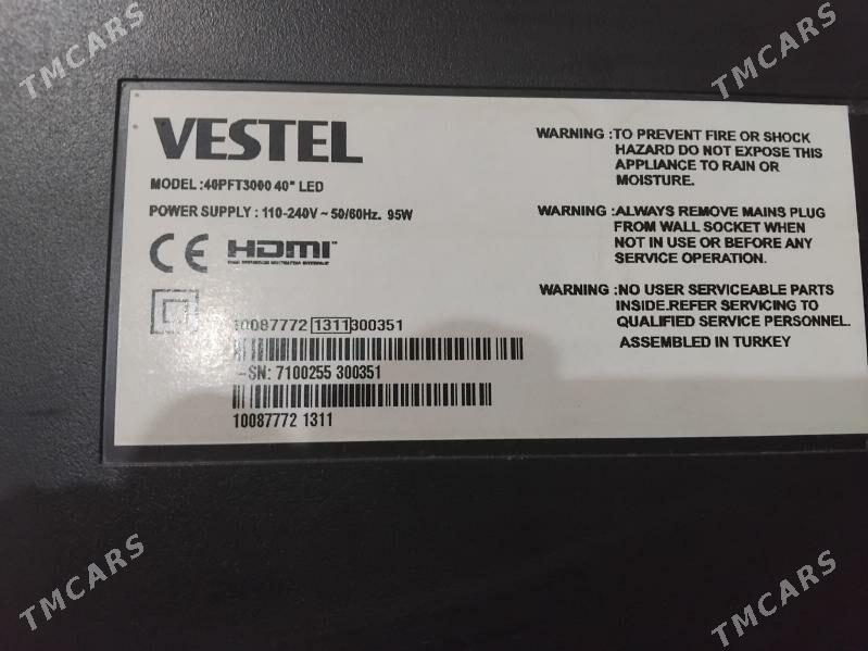 Telewizor Телевизор VESTEL - Büzmeýin - img 4