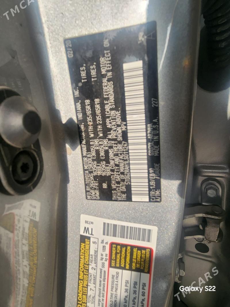 Toyota Highlander 2020 - 285 000 TMT - Мары - img 4