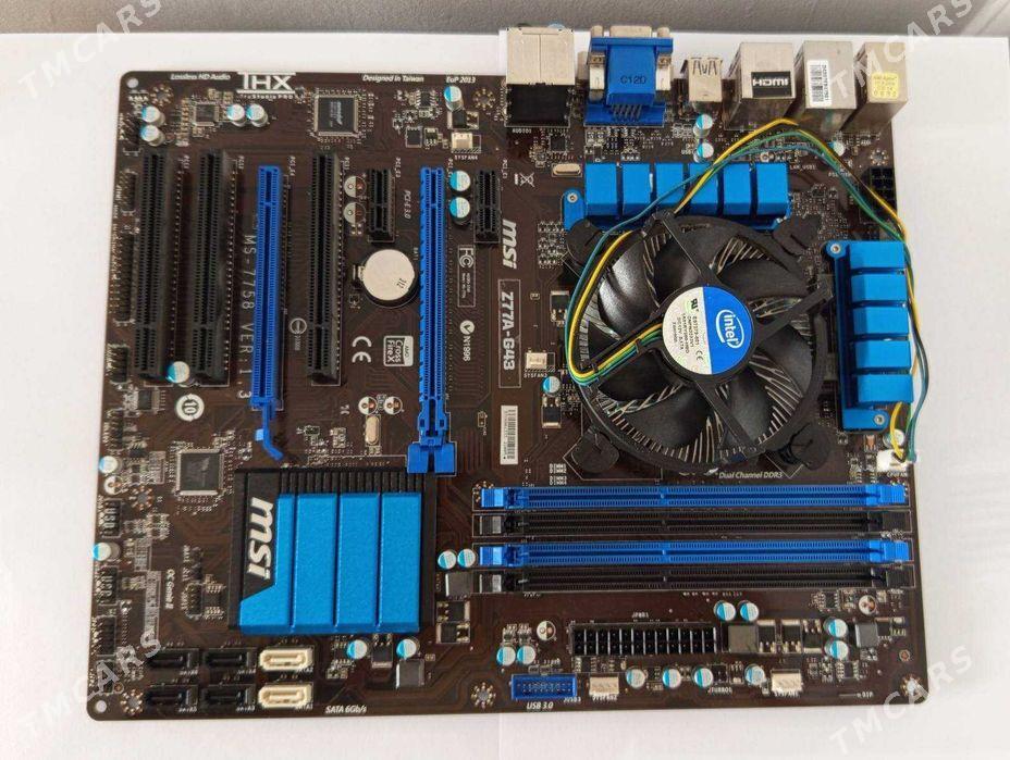 Msi Z77 plata+i7 2600 2gen - Бузмеин - img 1