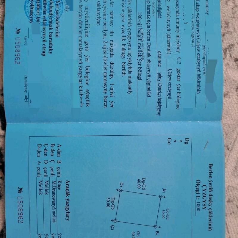 Satlyk mellek yeri - Türkmenabat - img 1