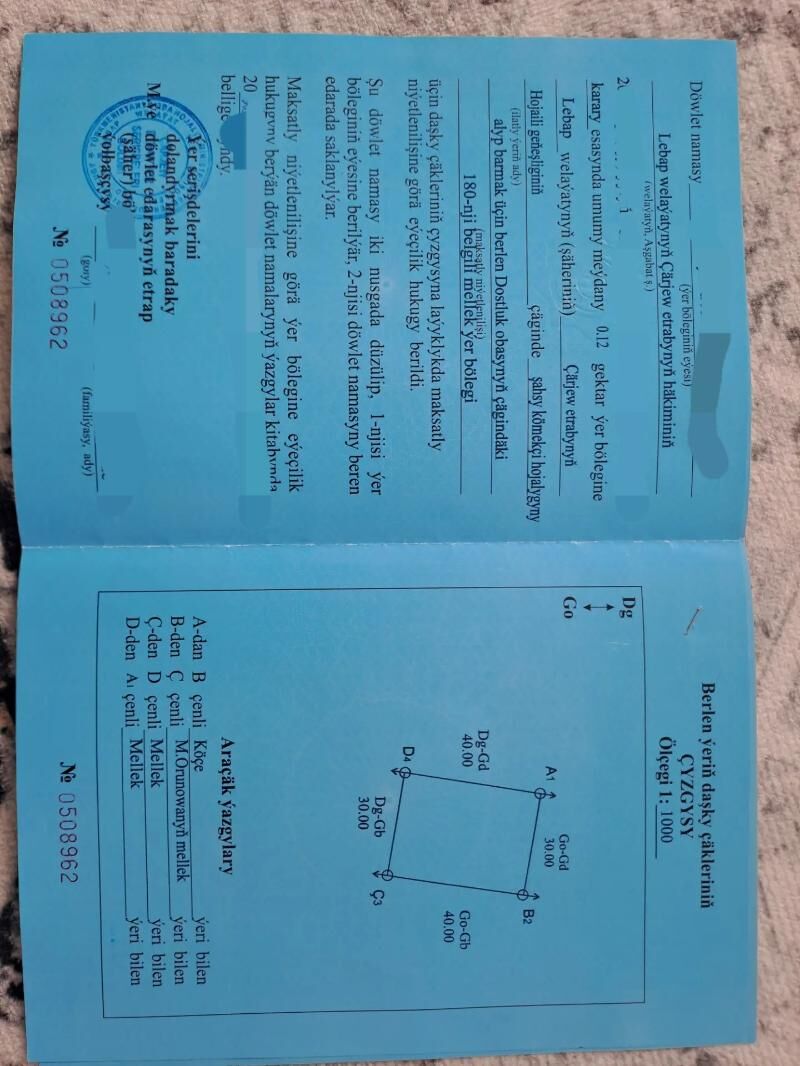 Satlyk mellek yeri - Türkmenabat - img 2