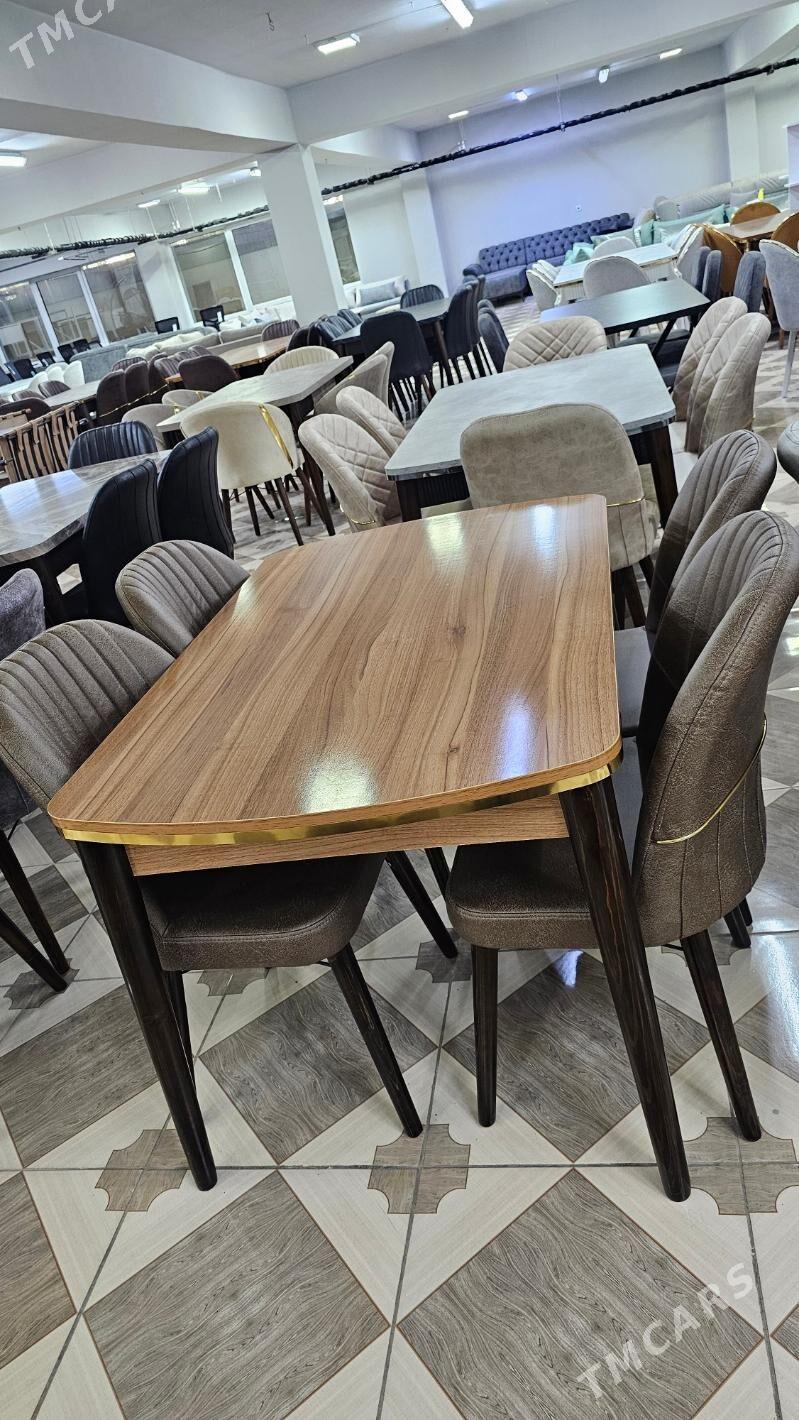 STOL STUL КУХННЫ СТОЛ СТУЛ - Ашхабад - img 1