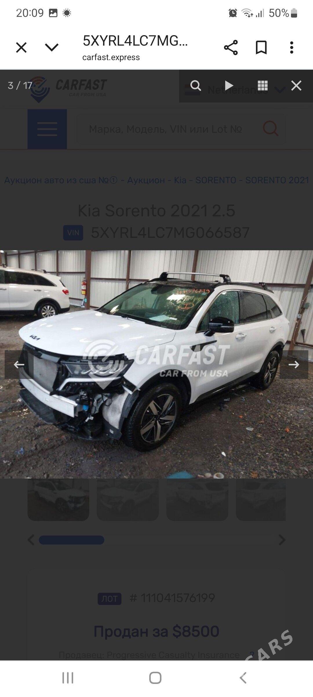 Kia Sorento 2021 - 422 000 TMT - Досааф - img 9