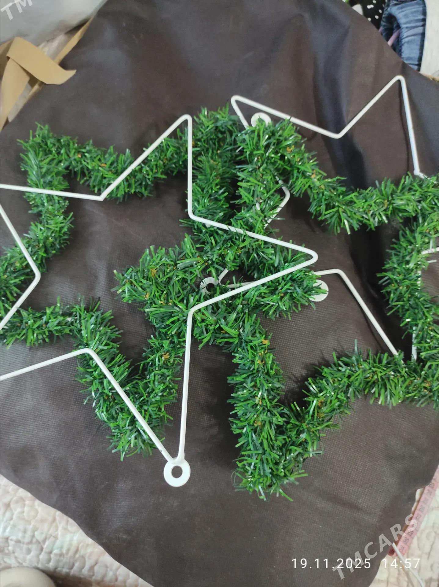 Ёлка,фигурки,звездочка,декор - Ашхабад - img 1