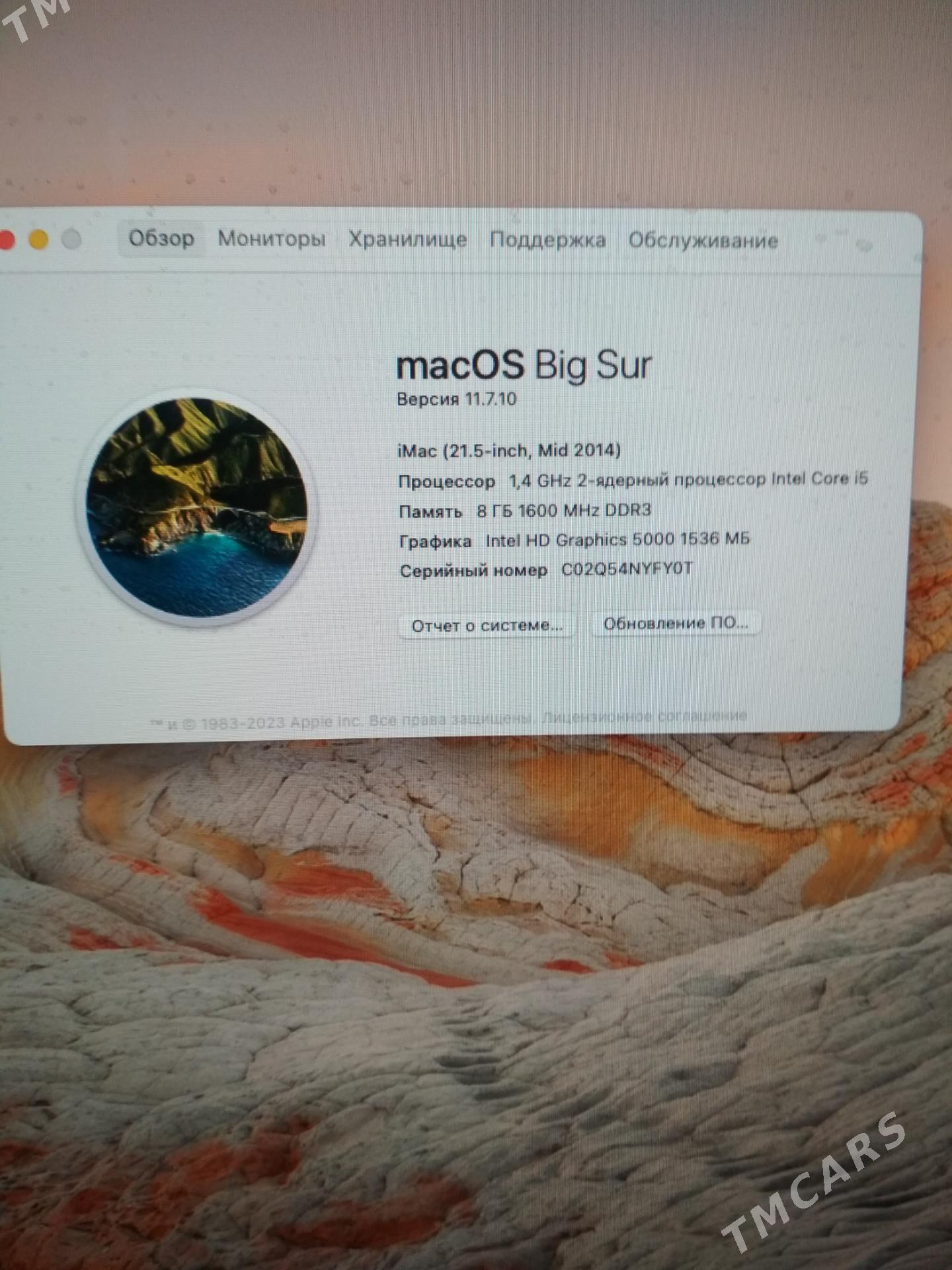 Apple iMac 21,5 late 2014 - Daşoguz - img 7