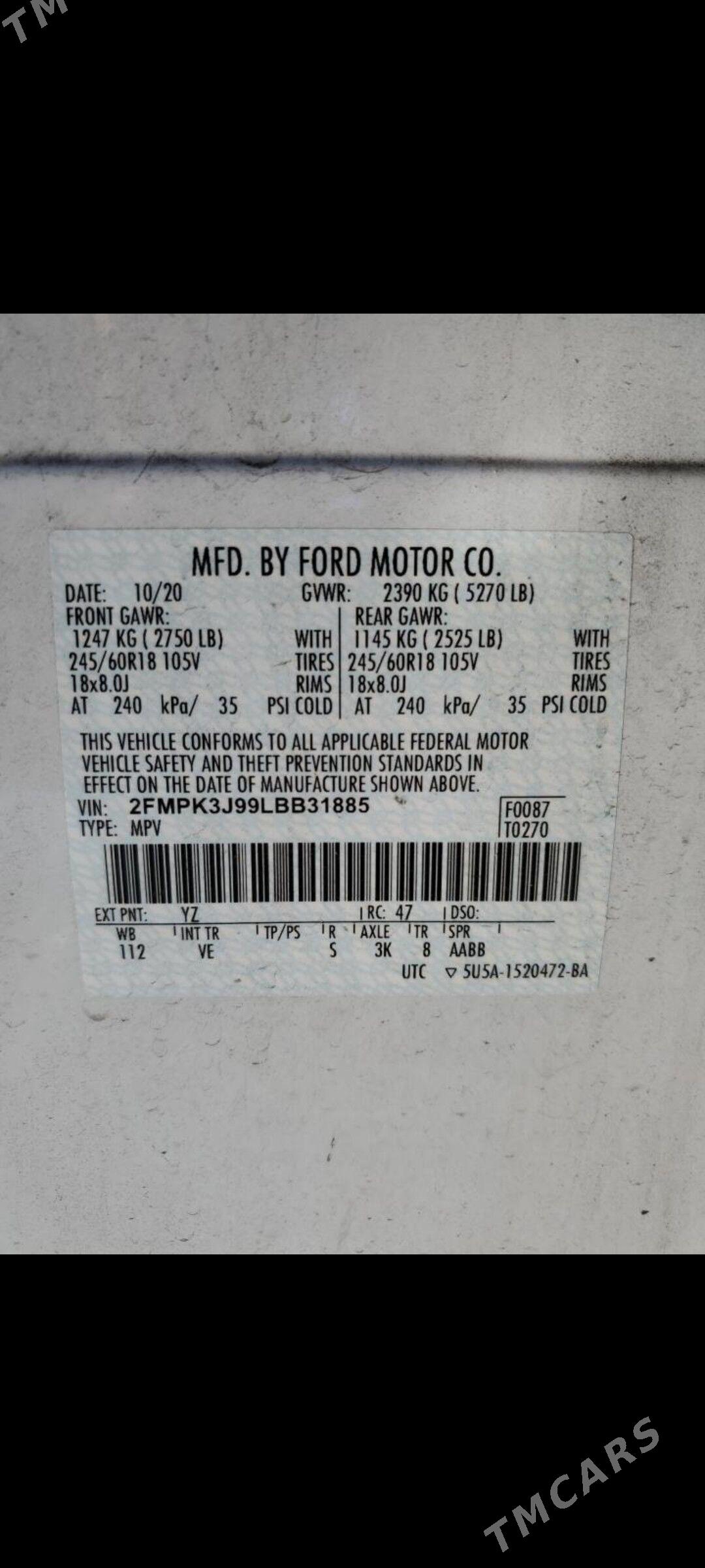 Ford Edge 2021 - 350 000 TMT - Gurtly - img 9