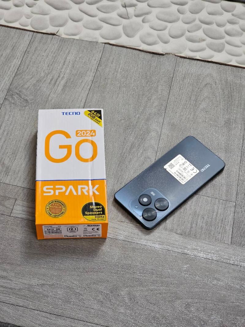 Tecno Spark Go 2024. 8/128 - Ашхабад - img 1