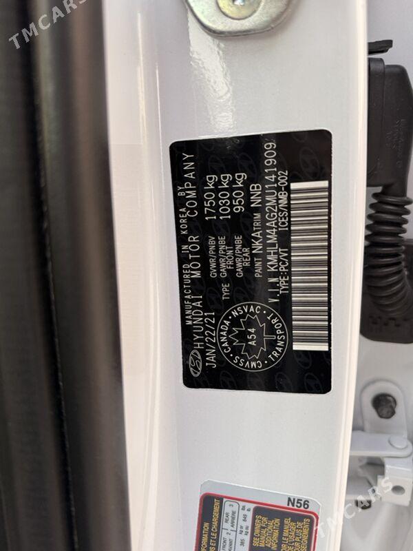 Hyundai Elantra 2021 - 252 000 TMT - Гёкдепе - img 5