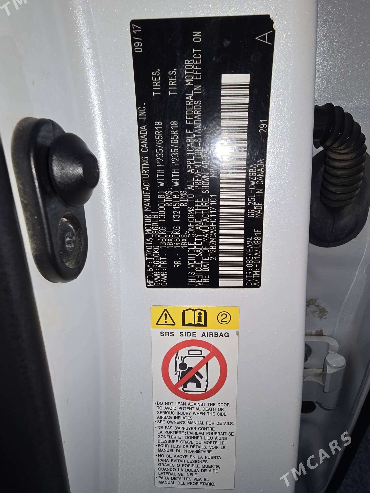 Lexus RX 350 2018 - 358 000 TMT - Ашхабад - img 8