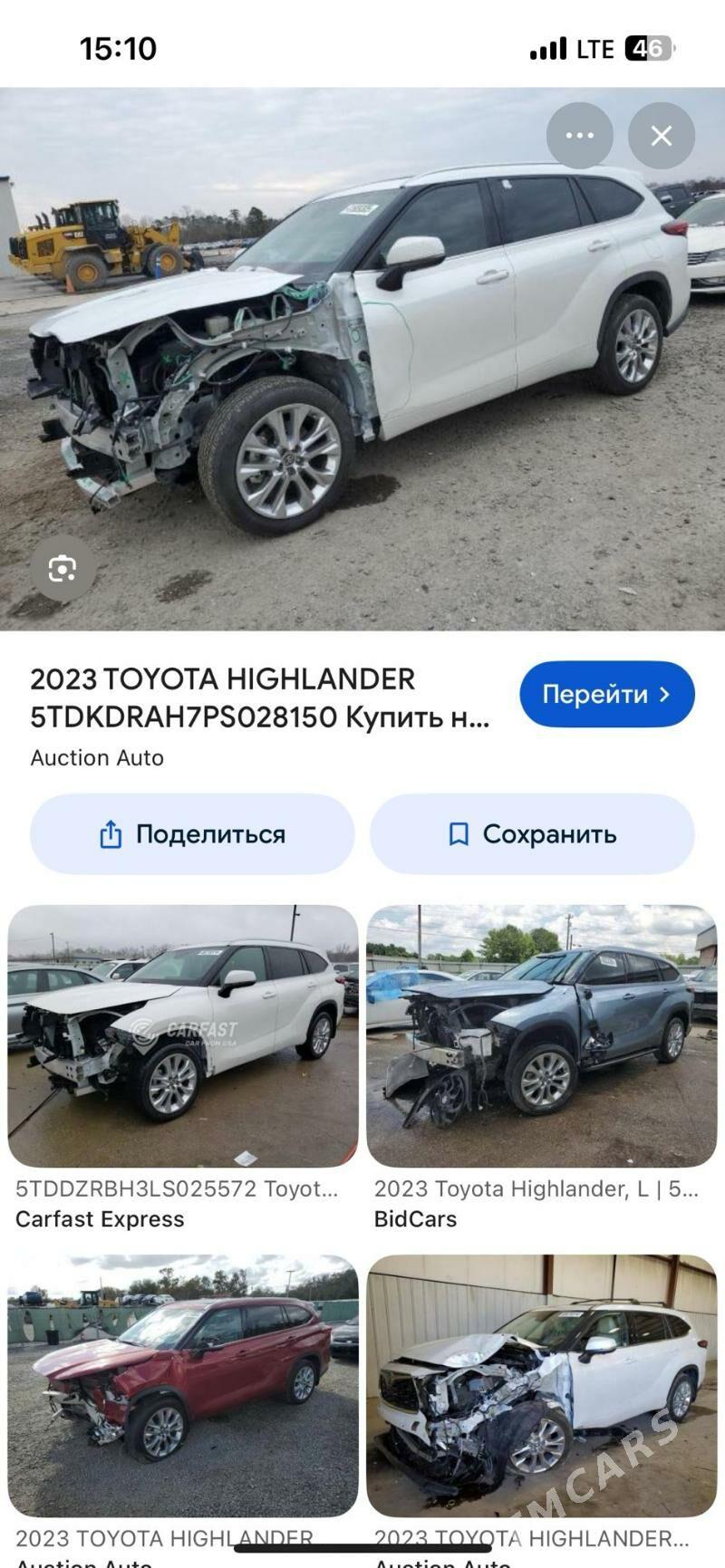 Toyota Highlander 2023 - 670 000 TMT - 11 мкр - img 8