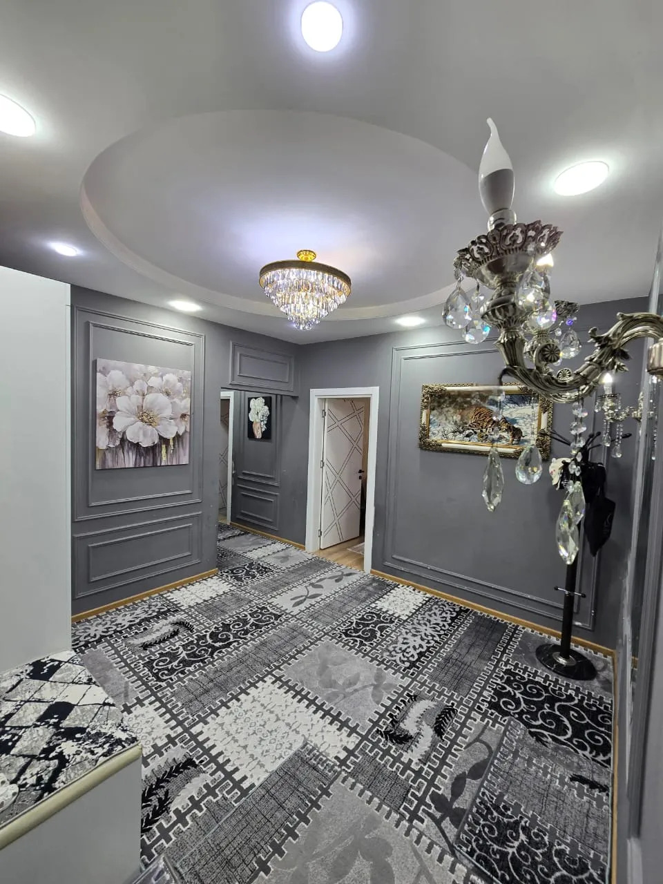 3 ком 9/2 этаж 82 кв2 Мир 3 - Ашхабад - img 3