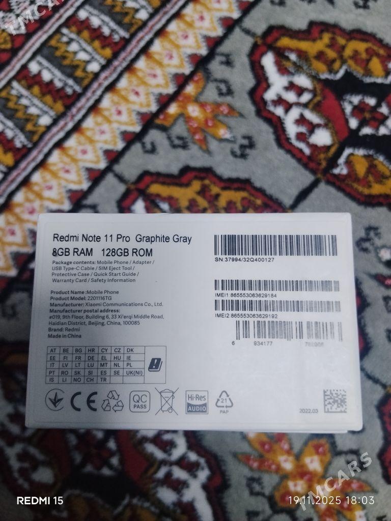 Redmi not 11pro - Ашхабад - img 3