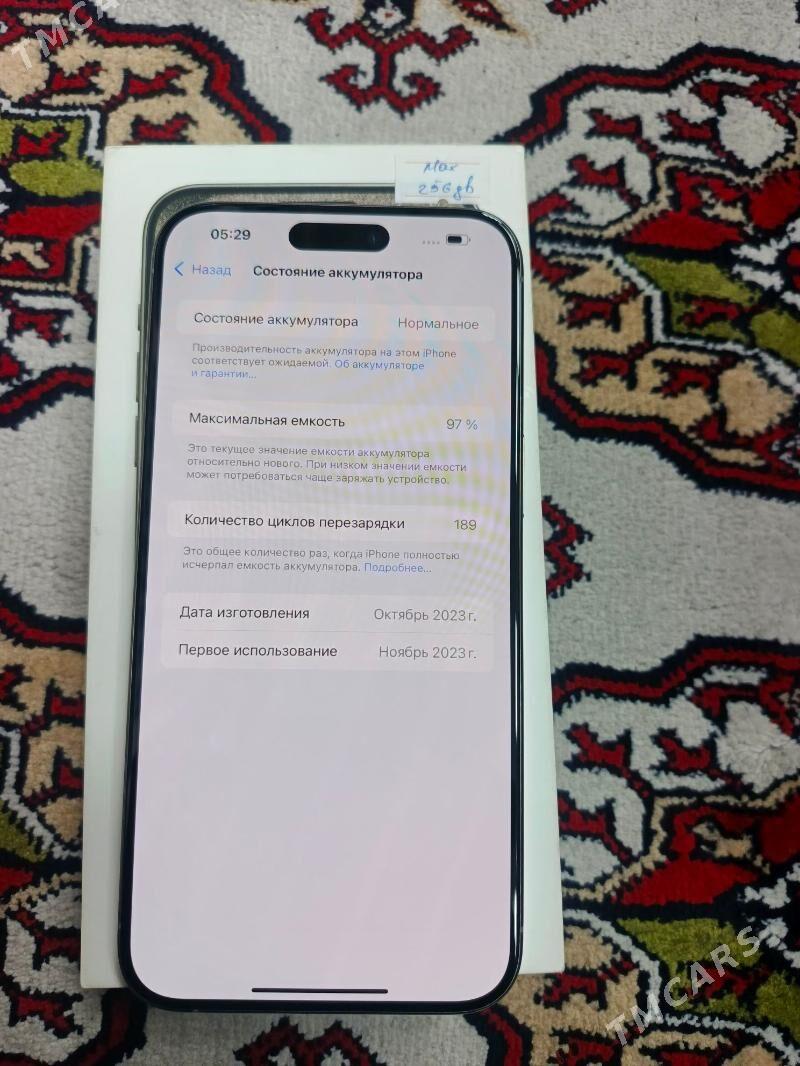15 pro max 256gb 97% titan - Ашхабад - img 4