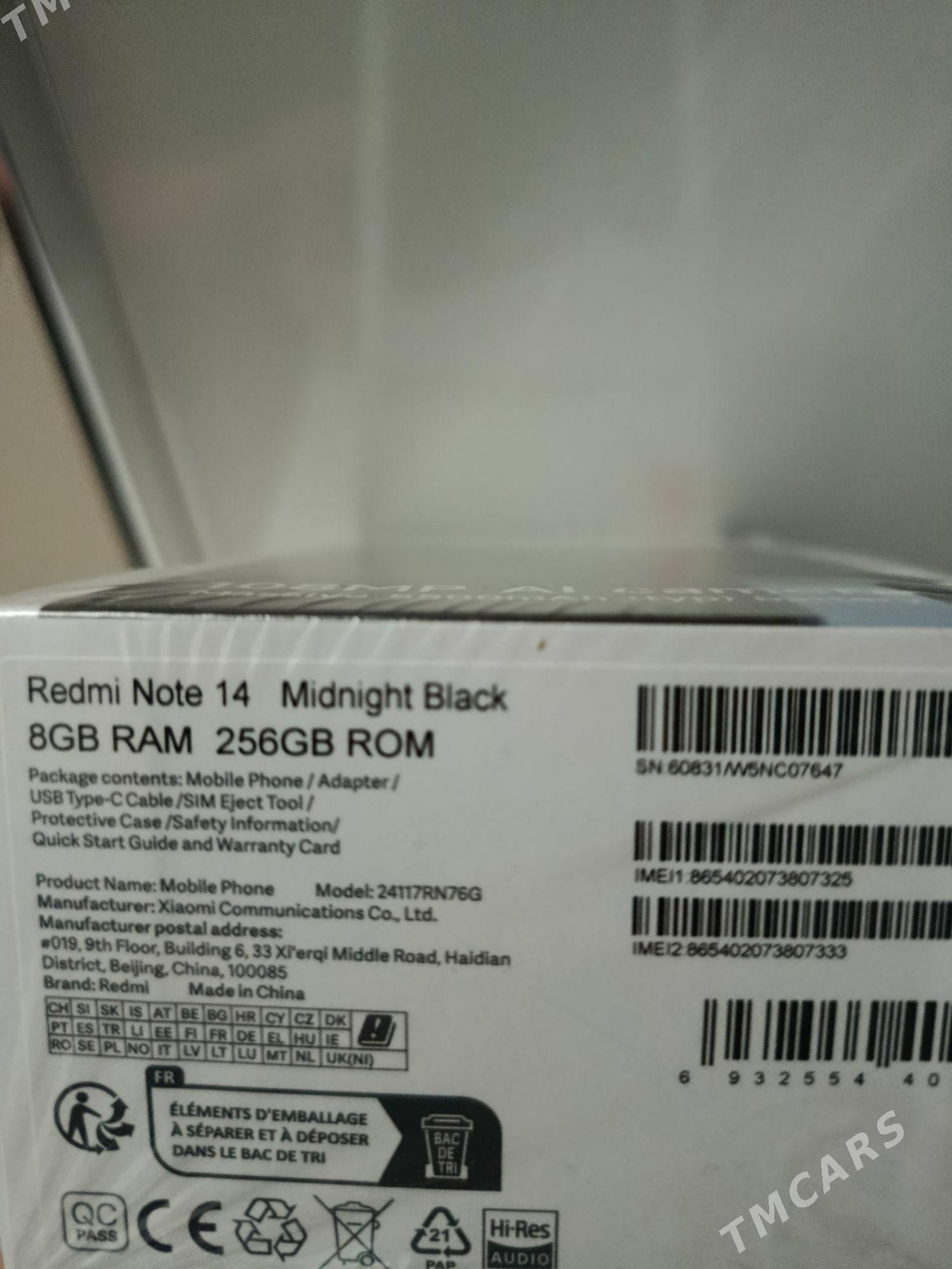 Redmi note 14Redmi note 14 - Байрамали - img 2