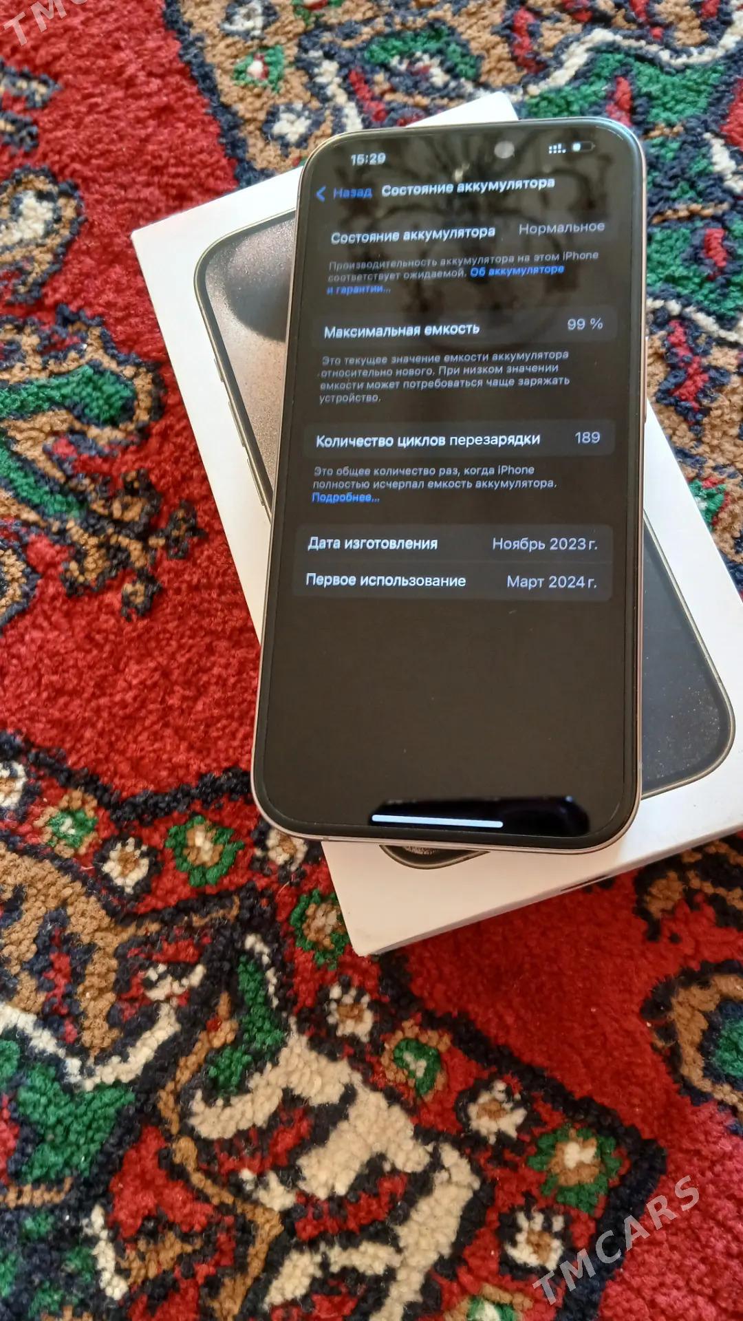 Iphone15 pro - Aşgabat - img 5